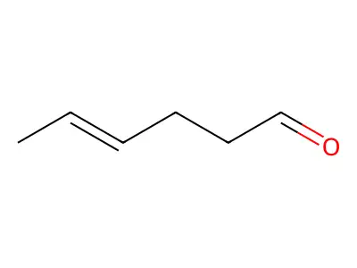 Hex-4-enal structure