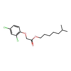 2,4-二氯苯氧乙酸异辛酯 structure