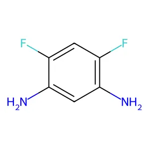 4,6-Difluorobenzene-1,3-diamine structure