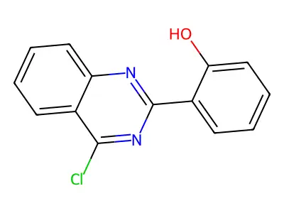 4-Chloro-2-(2-hydroxyphenyl)quinazoline structure