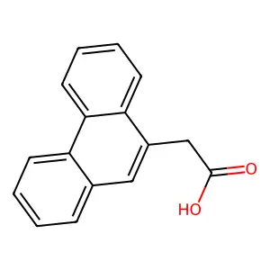 9-Phenanthreneacetic acid structure