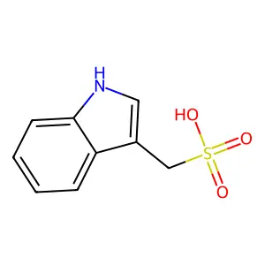 1H-Indole-3-methanesulfonic acid structure