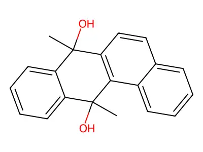 7,12-Dimethylbenz(a)anthracene-dihydrodiol structure