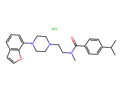 Befiperide hydrochloride structure