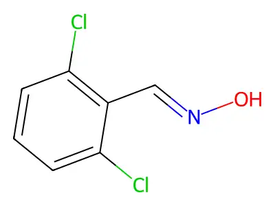 Benzaldehyde, 2,6-dichloro-, oxime structure