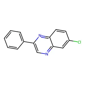 6-Chloro-2-phenylquinoxaline structure