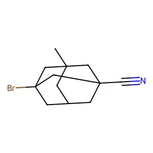 3-溴-5-甲基金刚烷-1-甲腈 structure