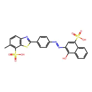 C.I. Direct Red 45, disodium salt structure