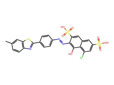 Direct Red 20 free acid structure