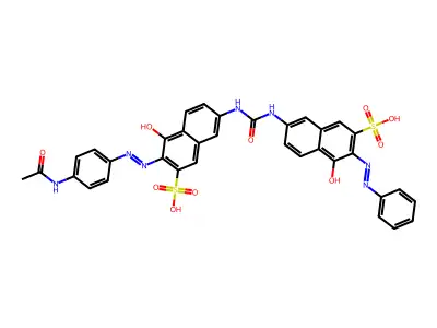 C.I. Direct Red 23 structure