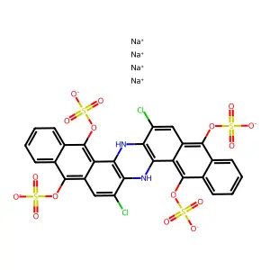 Vat Blue 6, Solubilized structure