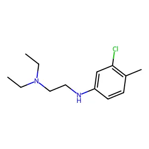 N2-(3-Chloro-4-methylphenyl)-N1,N1-diethyl-1,2-ethanediamine structure