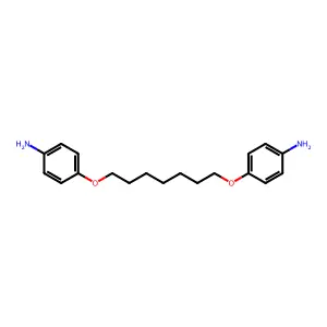 1,7-Bis(p-aminophenoxy)heptane structure