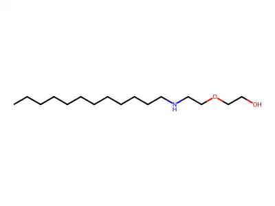 2-[2-(Dodecylamino)ethoxy]ethan-1-ol structure