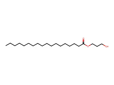 3-Hydroxypropyl stearate structure