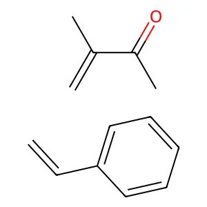 3-Methylbut-3-en-2-one; styrene structure