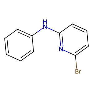 6-bromo-N-phenylpyridin-2-amine structure