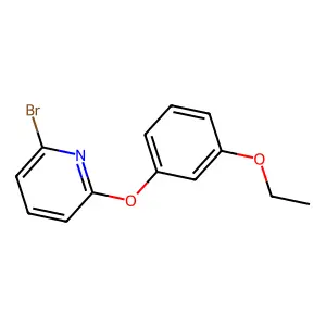 2-Bromo-6-(3-ethoxyphenoxy)pyridine structure