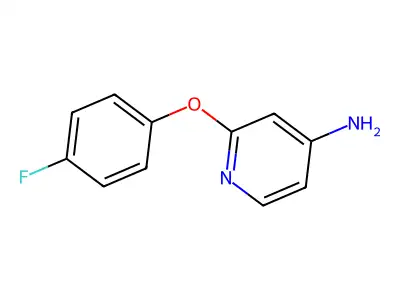 2-(4-Fluorophenoxy)pyridin-4-amine structure