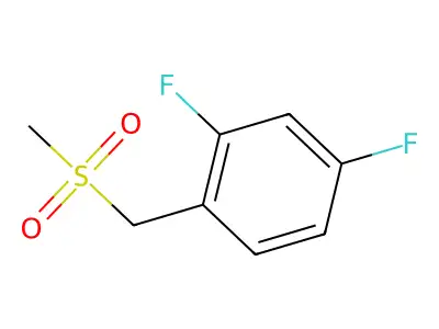 2,4-Difluorobenzylmethylsulfone structure