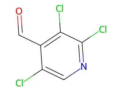 2,3,5-Trichloroisonicotinaldehyde structure