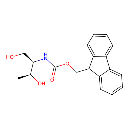 Fmoc-L-allo-threoninol structure