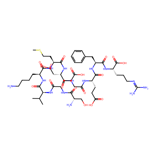 H-Ser-Glu-Val-Lys-Met-Asp-Ala-Glu-Phe-Arg-OH structure