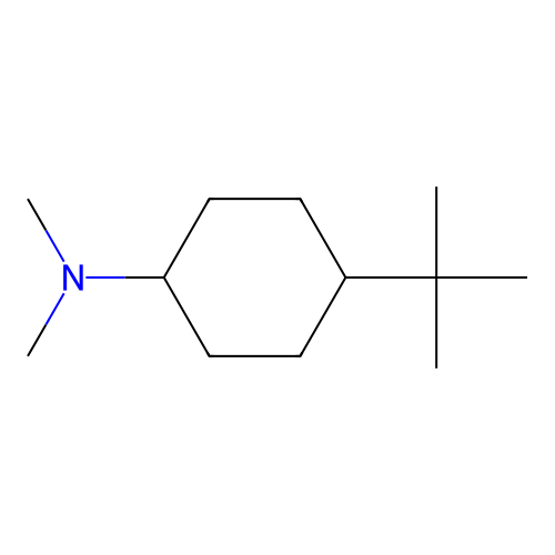 Cyclohexanamine, 4-(1,1-dimethylethyl)-N,N-dimethyl- structure
