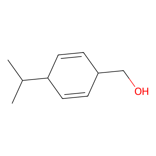 (4-Propan-2-ylcyclohexa-2,5-dien-1-yl)methanol structure