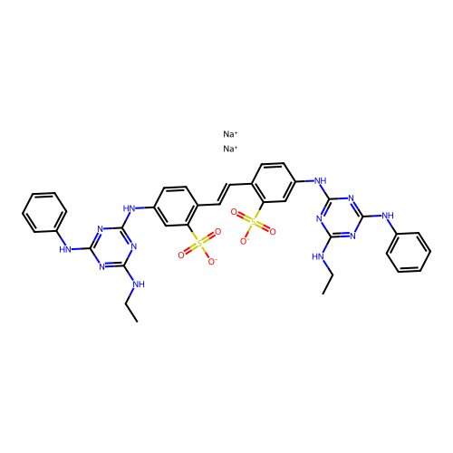 Fluorescent Brightener 208 structure