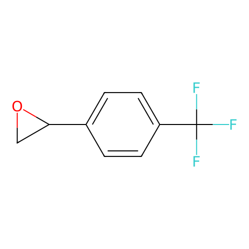2-[4-(Trifluoromethyl)phenyl]oxirane structure