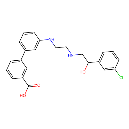 Solabegron (hydrochloride) structure