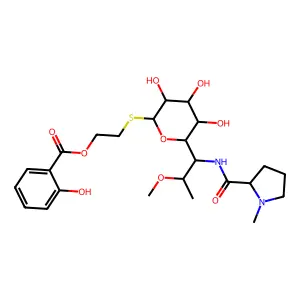 天青菌素 structure