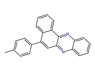 12-(4-Methylphenyl)-5,10-diazatetraphene structure