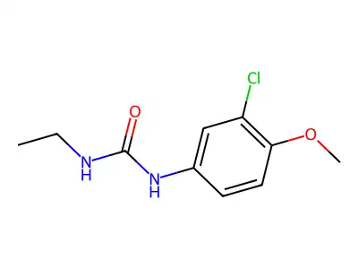 1-(3-Chloro-4-methoxyphenyl)-3-ethylurea structure