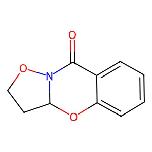 3,3a-dihydro-2H-[1,2]oxazolo[3,2-b][1,3]benzoxazin-9-one structure