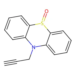 10-(2-Propynyl)phenothiazine-5-oxide structure