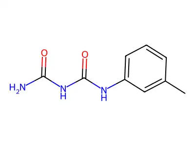 1-Carbamoyl-3-(3-methylphenyl)urea structure