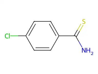 4-Chlorothiobenzamide structure
