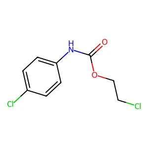 N-(4-氯苯基)氨基甲酸2-氯乙酯 structure