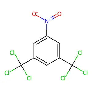 1-Nitro-3,5-bis(trichloromethyl)benzene structure