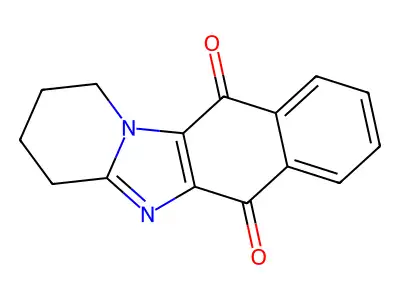 1,2,3,4-Tetrahydronaphtho[2',3':4,5]imidazo[1,2-a]pyridine-6,11-dione structure