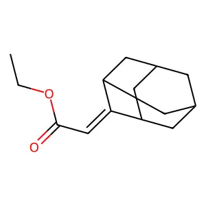Ethyl 2-(adamantan-2-ylidene)acetate structure