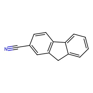9H-芴-2-甲腈 structure