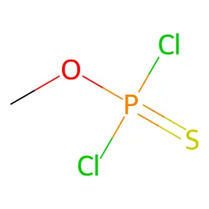 甲基二氯硫代磷酸酯 structure