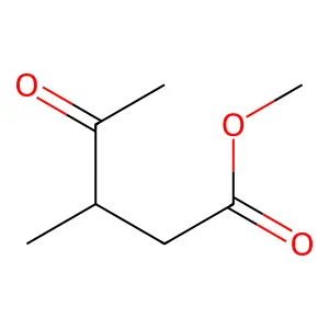 Methyl 3-methyl-4-oxopentanoate structure