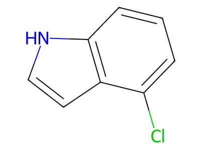 4-Chloroindole structure