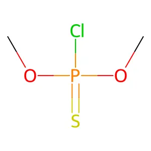 二甲基硫代磷酰氯 structure