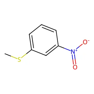 1-(Methylthio)-3-nitrobenzene structure