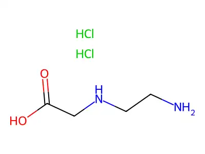 N-(2-氨乙基)甘氨酸 structure